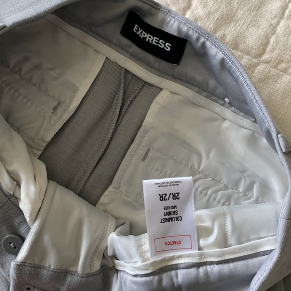 Express Mid Rise Skinny Ankle Pants - Picture 4 of 4